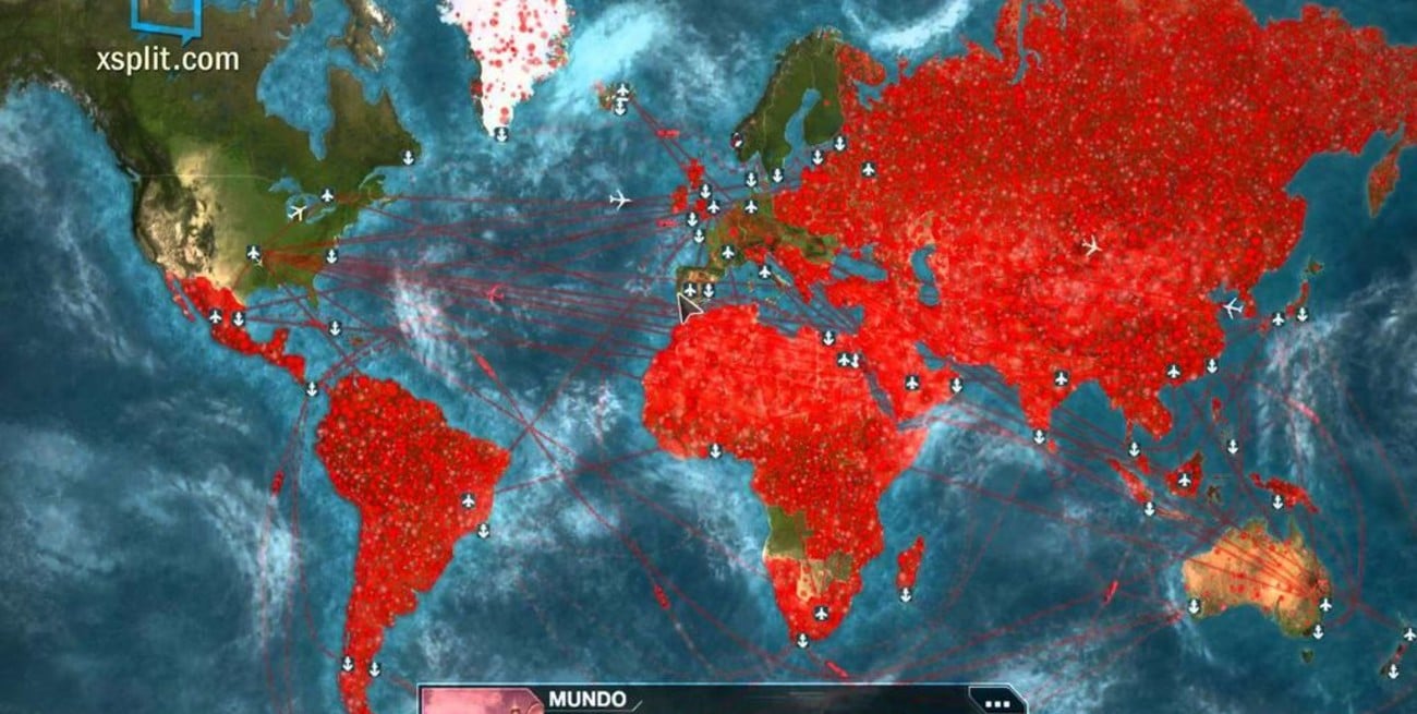 Furor por un juego que permite crear una epidemia como el coronavirus