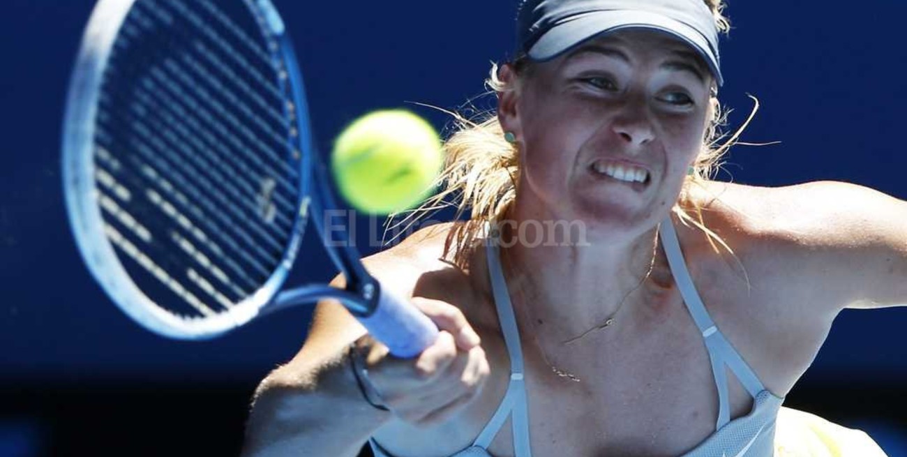 2 años de suspensión para Sharapova por doping