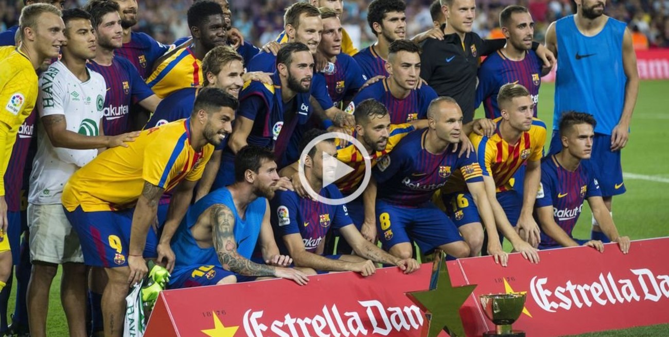 Barcelona goleó 5 a 0 a Chapecoense con un gol de Messi