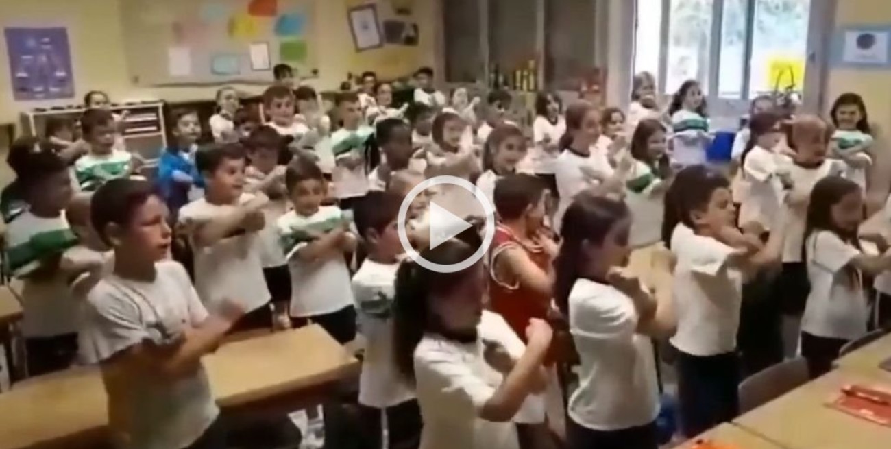 Alumnos de primaria aprendieron geometría cantando rap