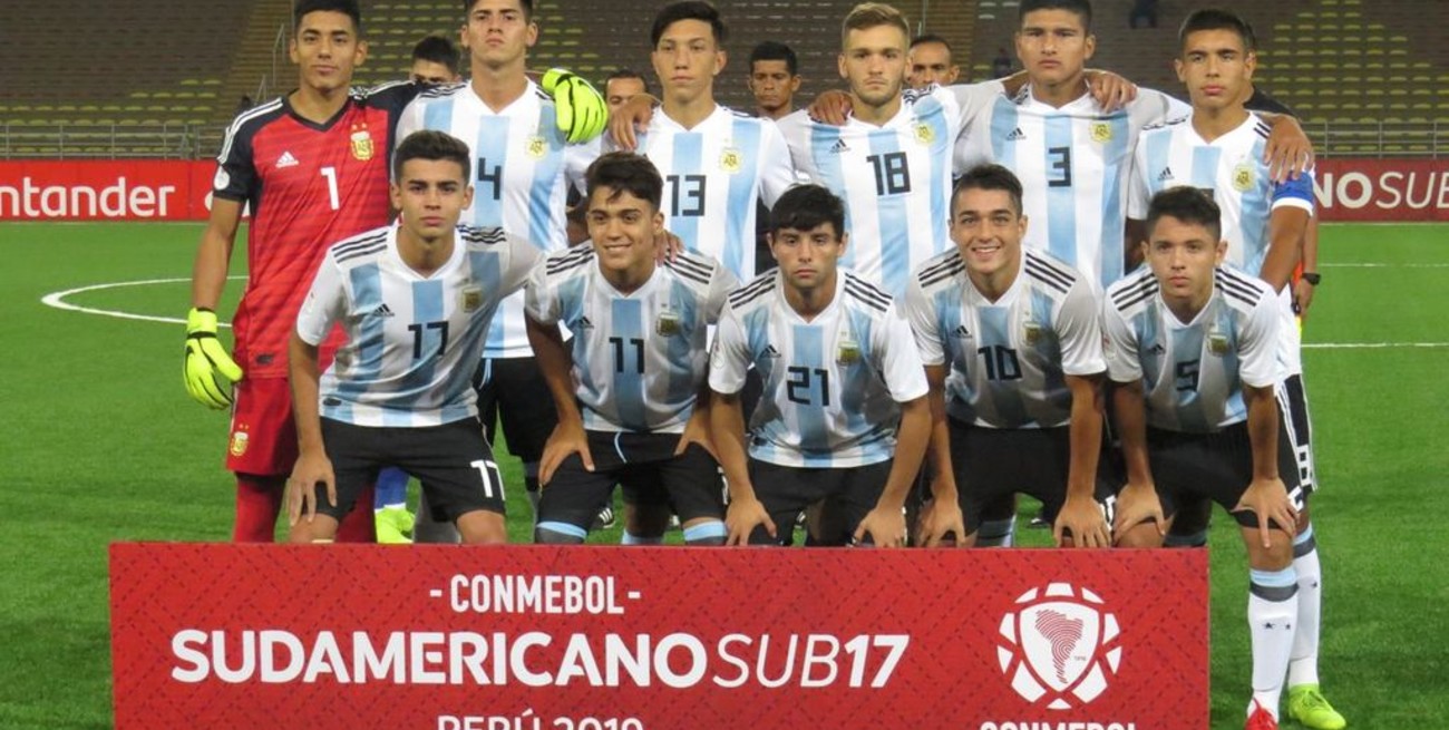 Sudamericano Sub 17: Argentina se juega la clasificación ante Brasil