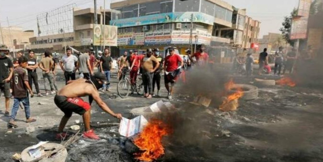 Continúa la represión de las protestas en Irak, donde ya suman 340 los muertos desde octubre