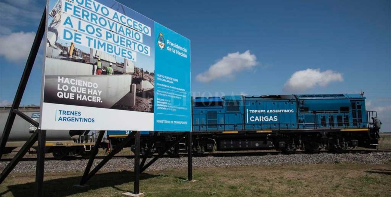 Avances y futuros proyectos del tren de cargas en Santa Fe