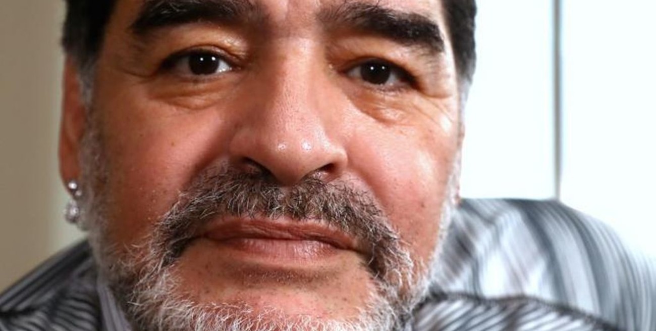 Maradona envió un mensaje a los hinchas del Lobo