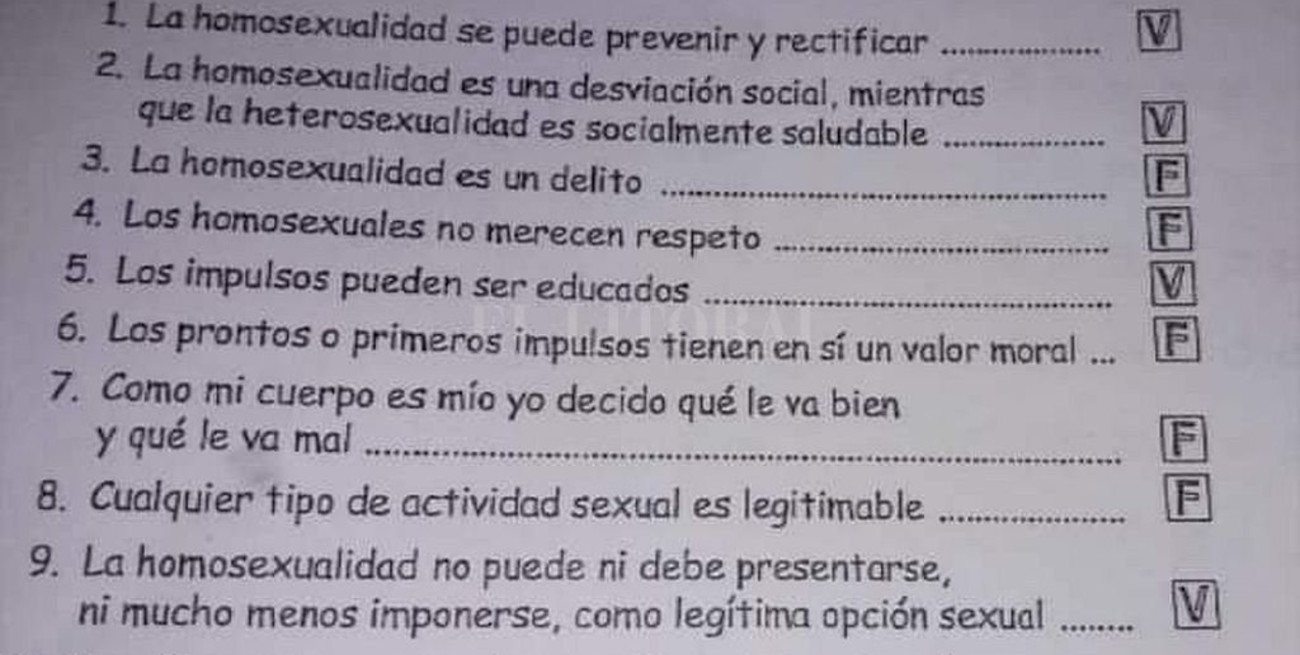 ESI: un polémico cuestionario y la "campaña de desinformación y miedo"