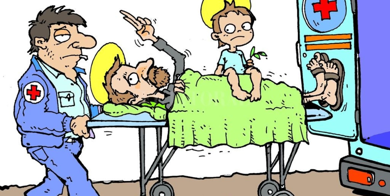 Humor. Internan a San Cayetano