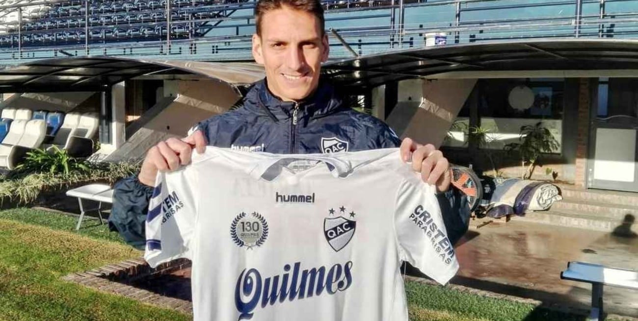 Anselmo se fue a Quilmes y llega el volante Matías García