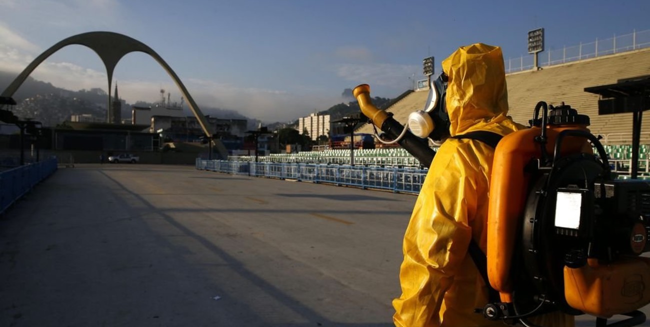 Fumigan el Sambódromo de Rio de Janeiro para evitar brotes de zika y dengue