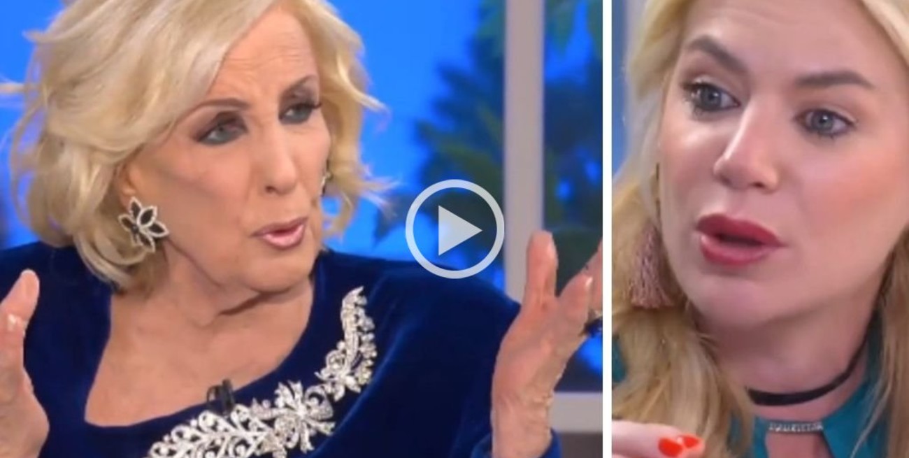 Mirtha Legrand a Esmeralda Mitre: "Qué difícil es hablar con vos, todo te cae mal"