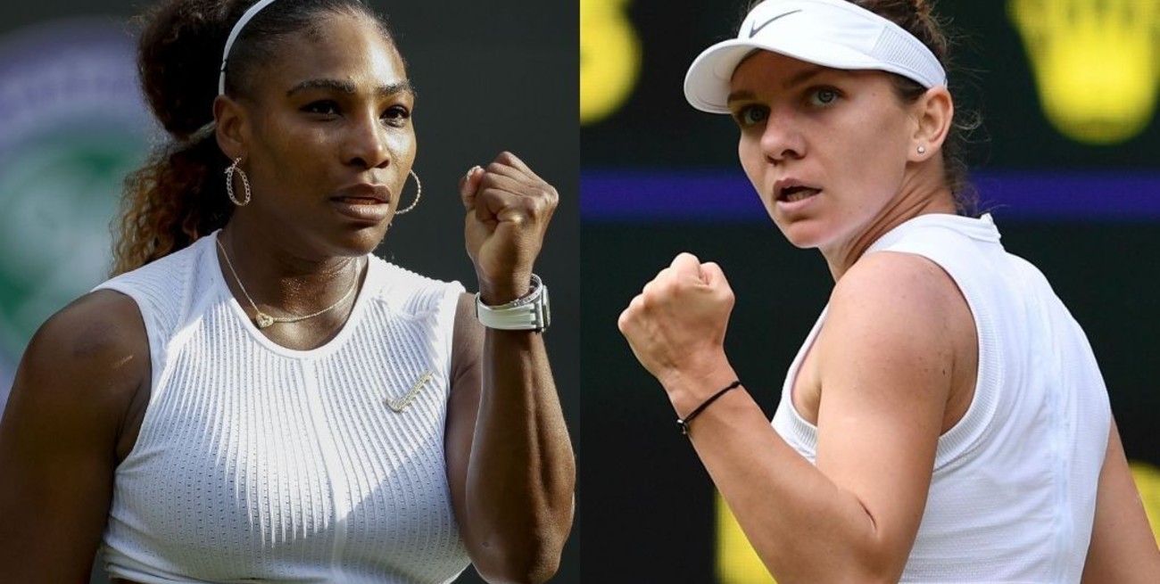 Serena Williams y Simona Halep jugarán la final de Wimbledon