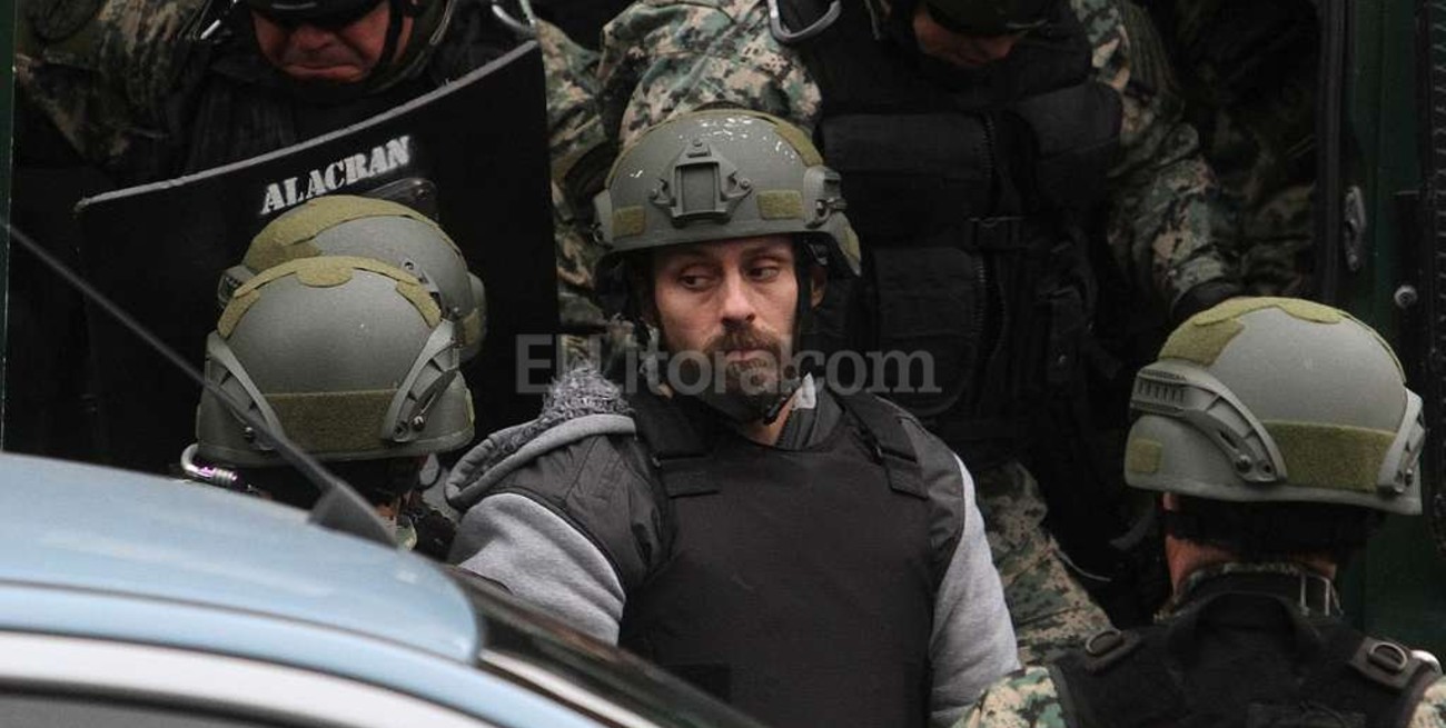 Pérez Corradi y su supuesto entregador se encontraron en el baño de Tribunales