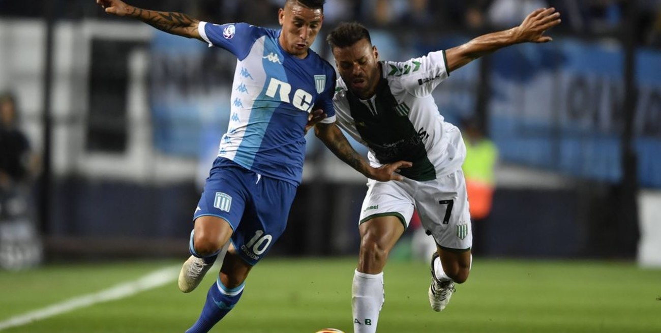 El puntero Racing no pudo con Banfield