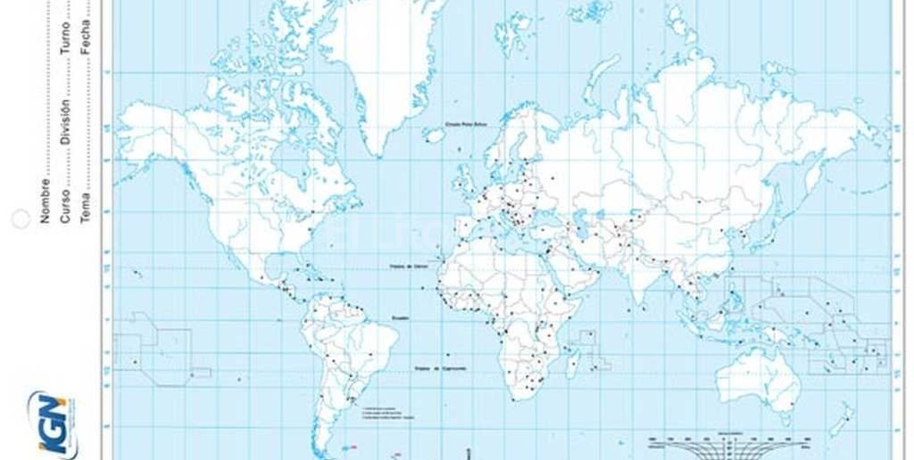 Excelente para los alumnos: mapas escolares gratuitos