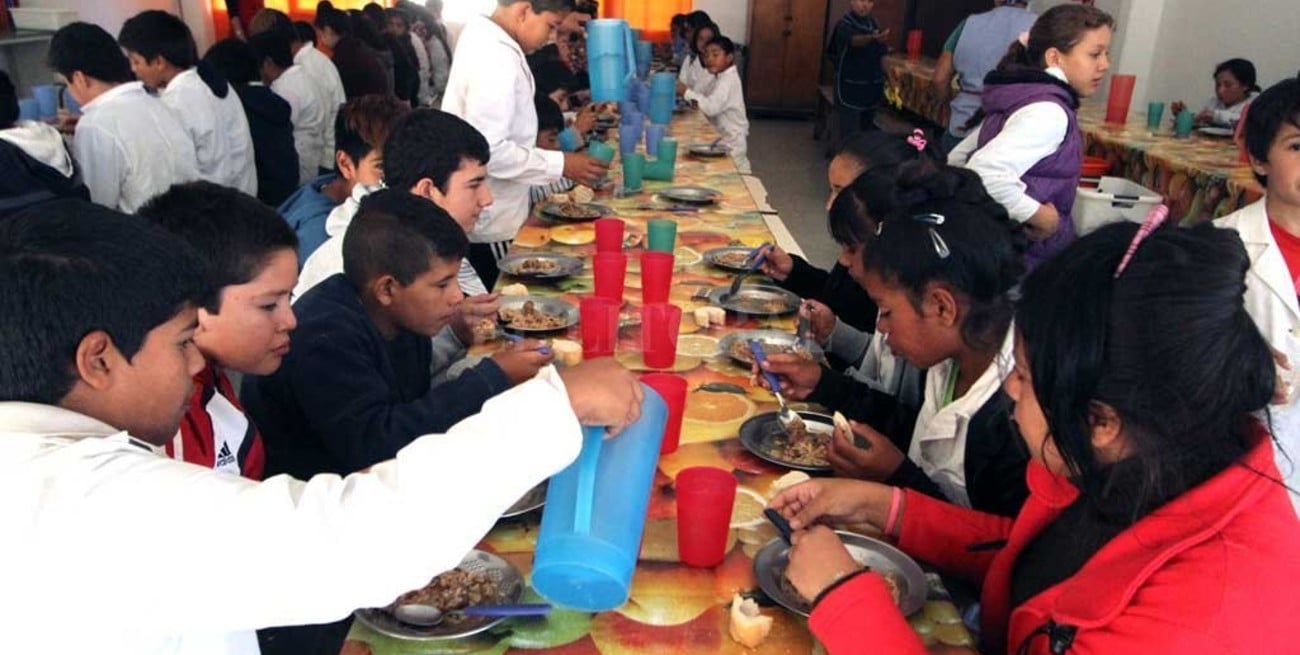 Aumentaron las asignaciones para comedores escolares y copa de leche