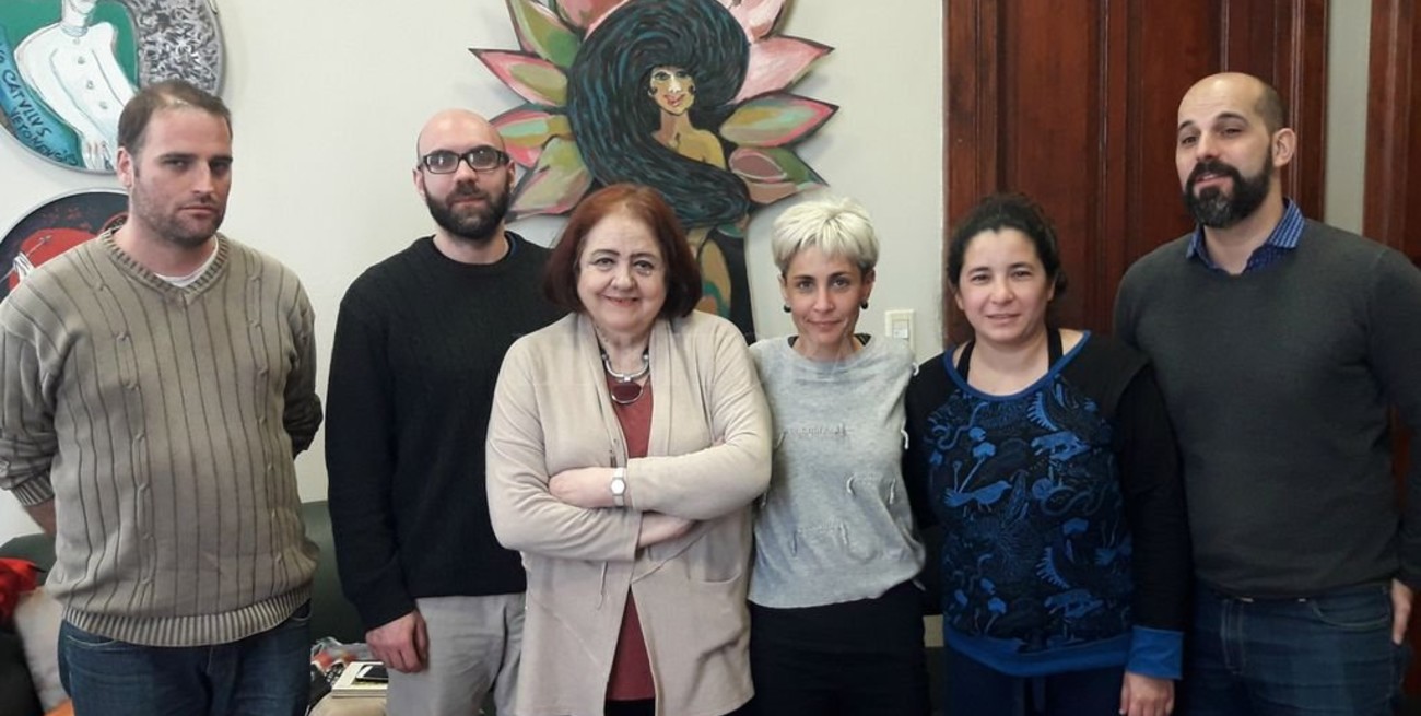 La ministra González recibió a integrantes de El Birri