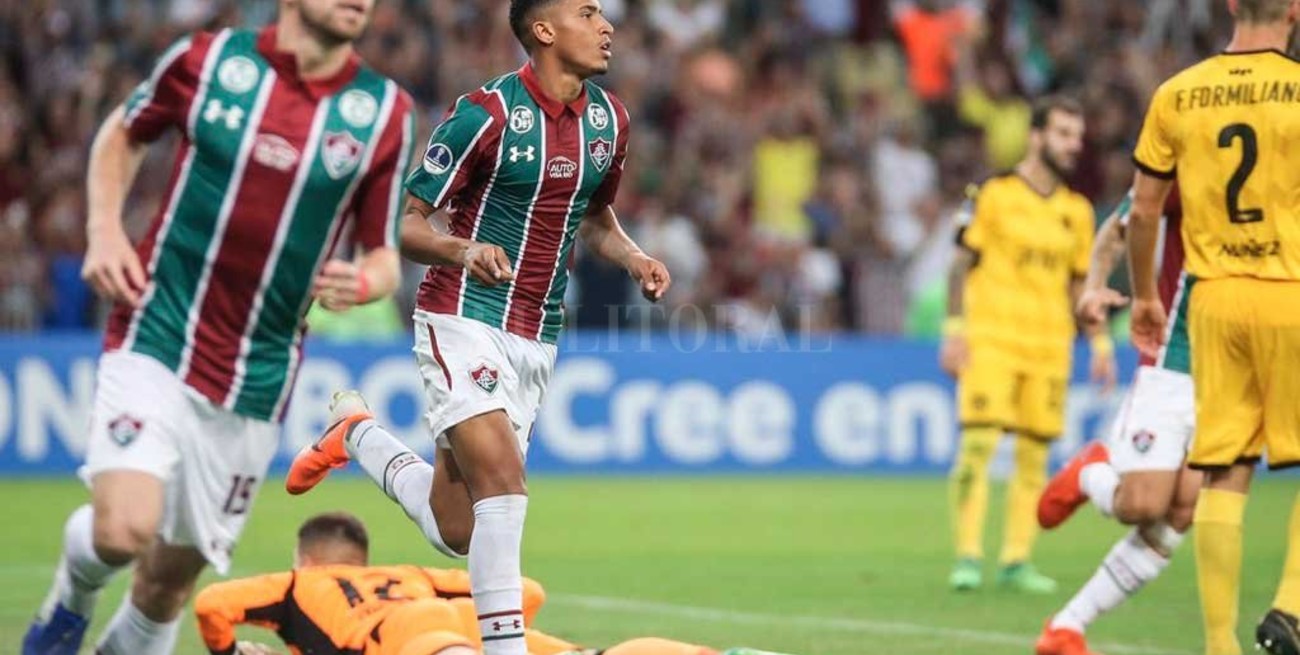 Fluminense le ganó a Peñarol y clasificó a cuartos de final de la Copa Sudamericana