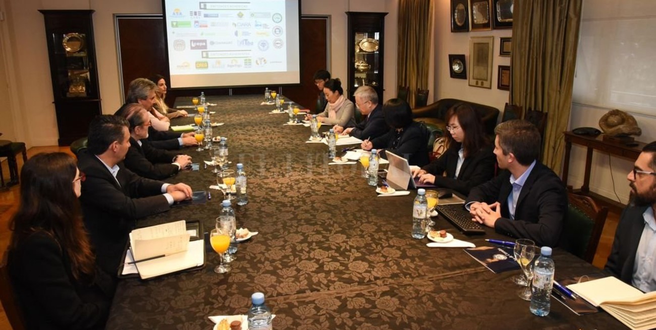 Una delegación china visitó el país para analizar relaciones comerciales