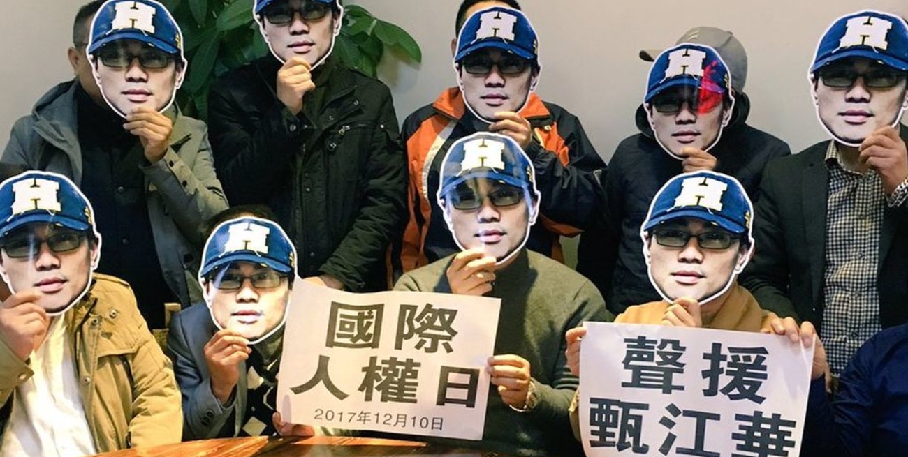 China condenó a dos años de cárcel a otro activista defensor de derechos humanos