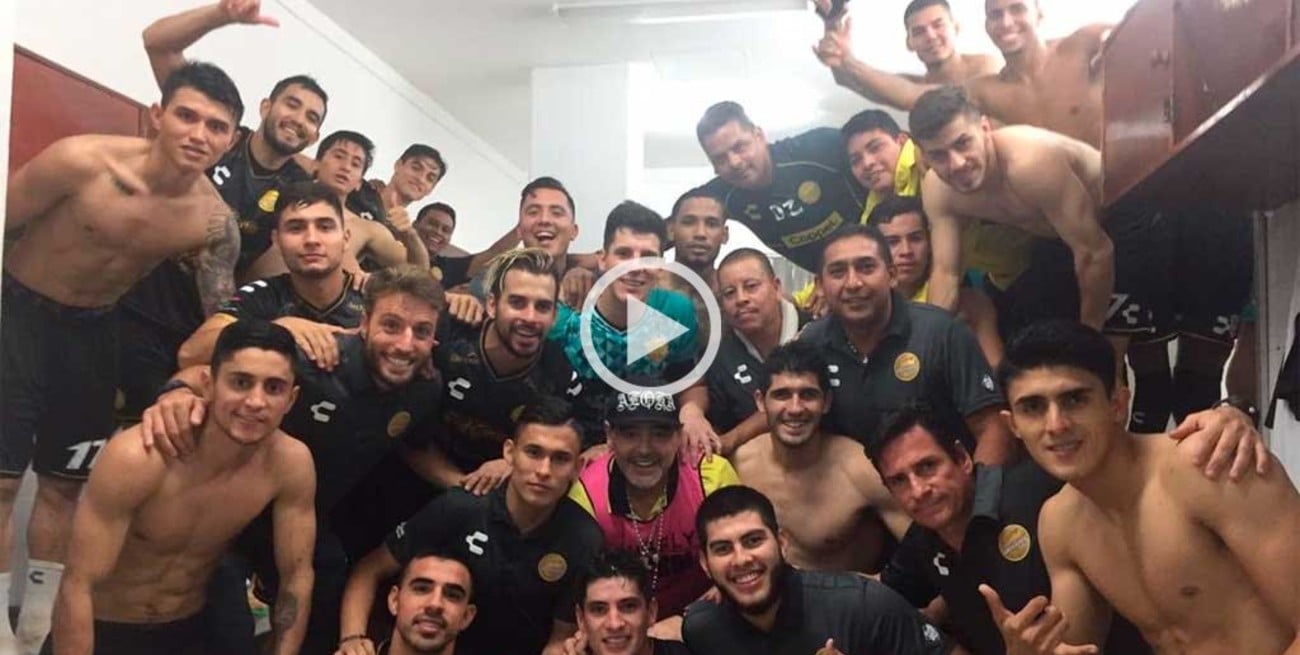 Dorados de Maradona mantiene su buena racha y clasifica a playoffs 