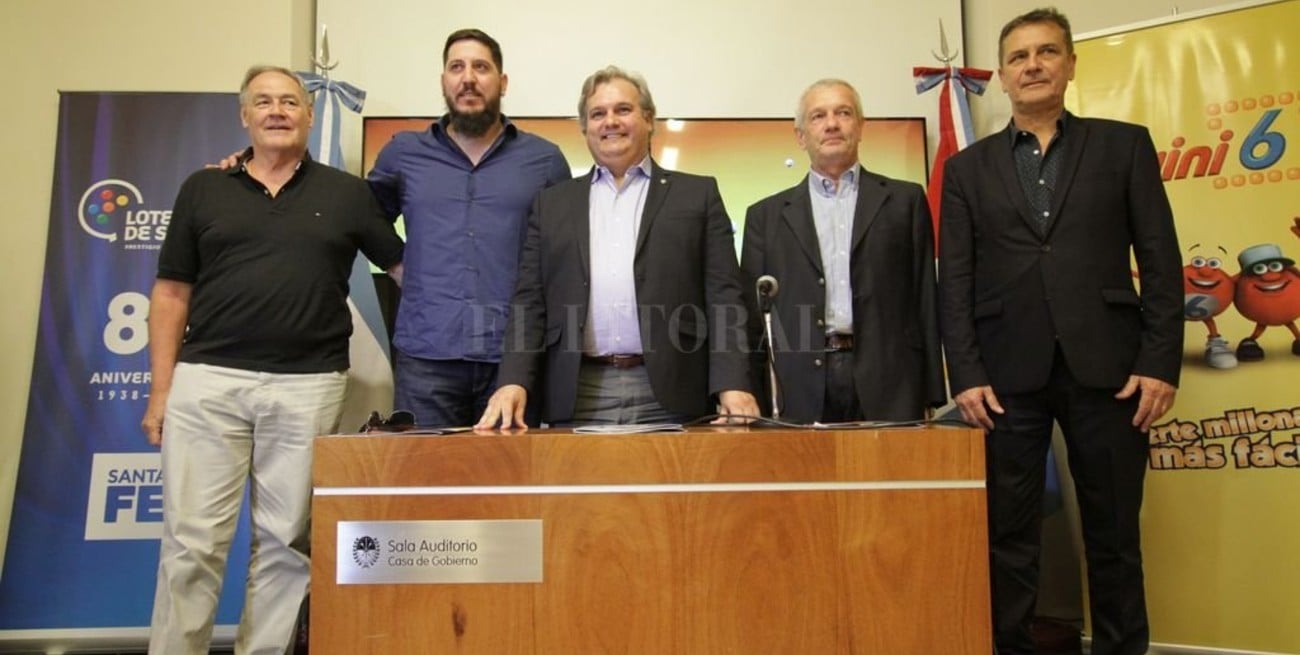 Presentaron el partido entre Libertad de Sunchales y San Lorenzo que dará inicio a la Liga Nacional