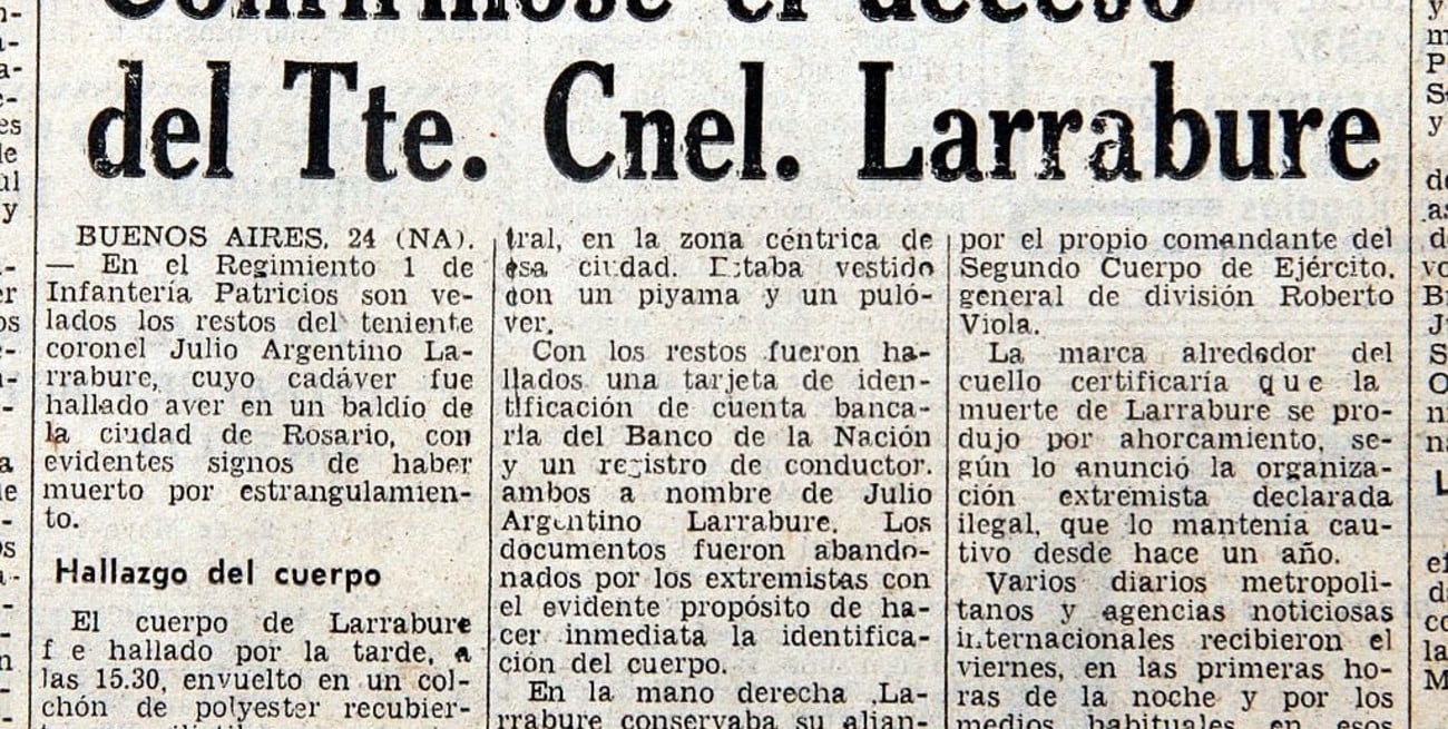 La Cámara rechazó en pleno el avance de la causa Larrabure