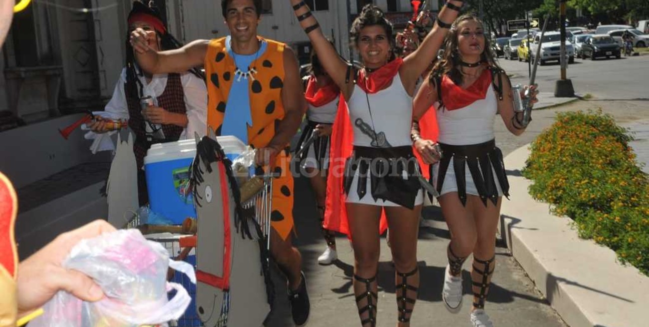 Estudiantes de medicina realizaron la tradicional "cruzada"