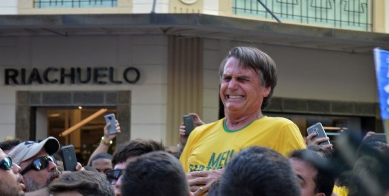 Expondrán en un museo el cuchillo con que apuñalaron a Bolsonaro