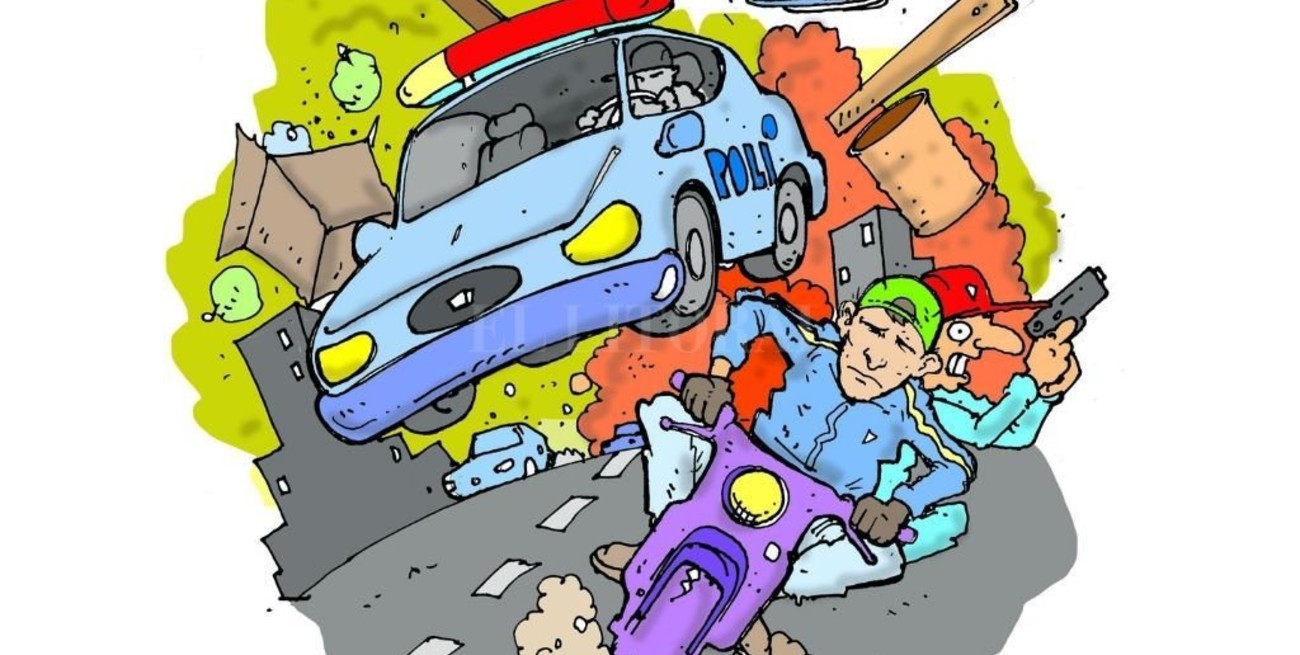 Humor: Persecución cinematográfica en microcentro santafesino