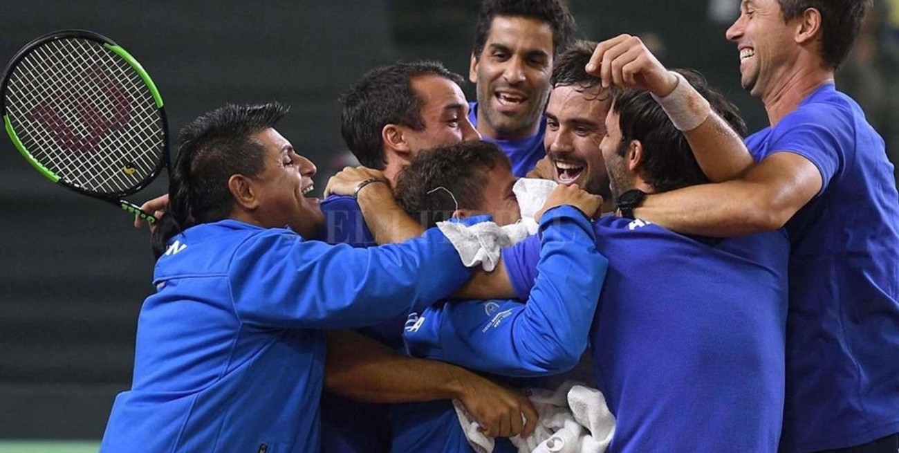 "Felicito a la Argentina, se merecen volver al Grupo Mundial" dijo el capitán chileno