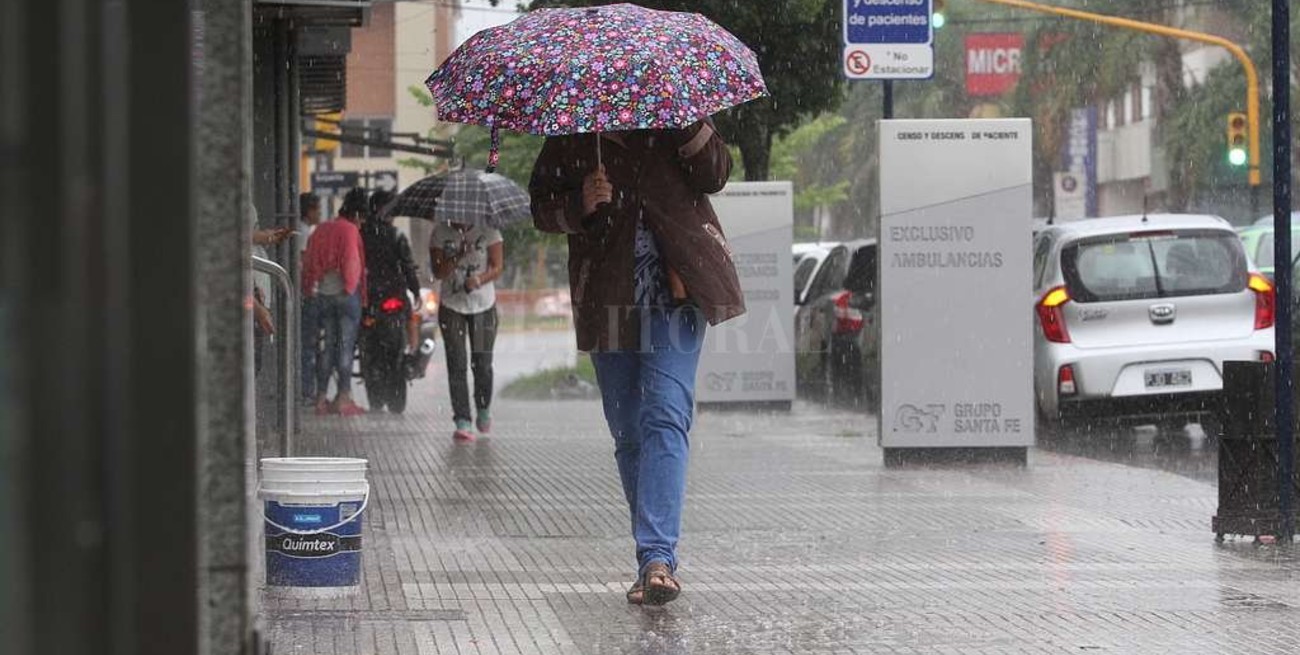 Alerta por lluvias y tormentas intensas