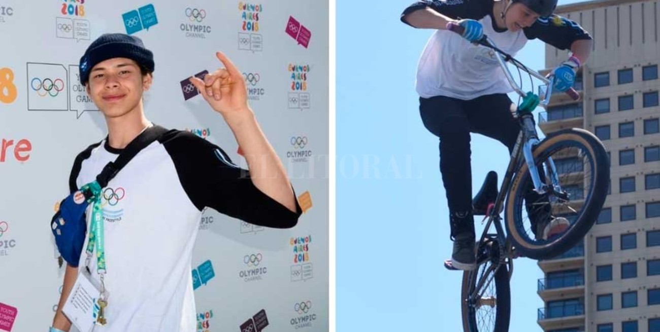 Oro para Argentina en BMX en los JJOO de la Juventud 
