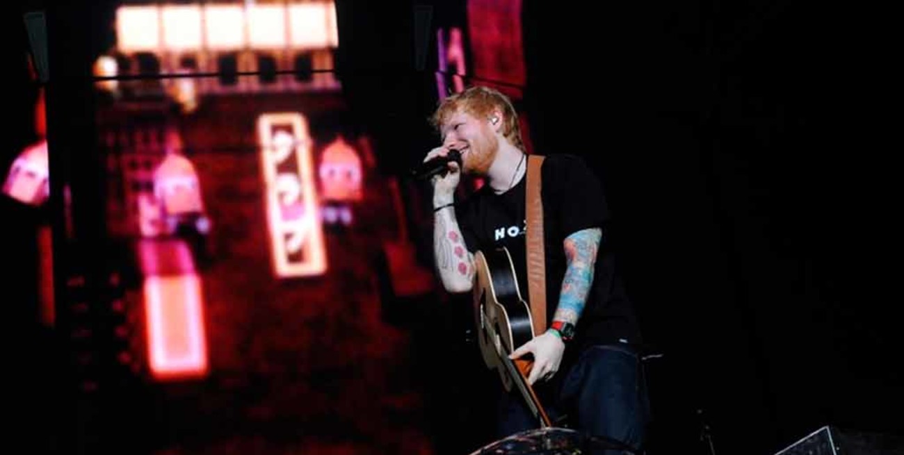 El recital de Ed Sheeran tuvo energía santafesina