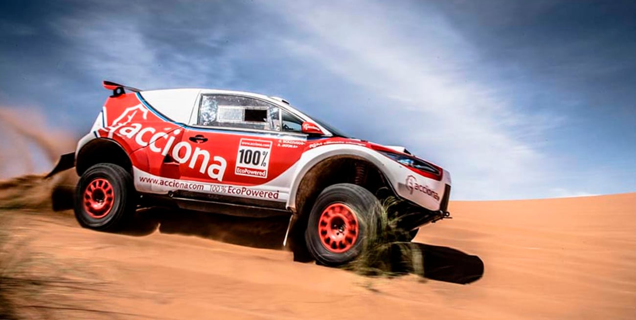 El buggy eléctrico que causa furor en el Dakar
