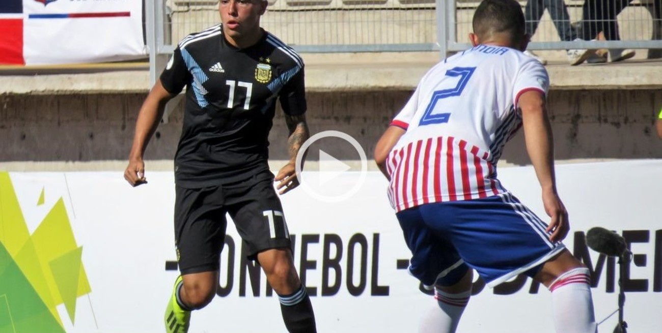 Sudamericano Sub 20: Argentina empató con Paraguay en el debut