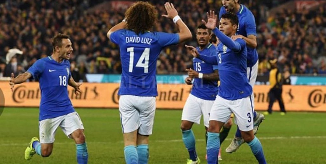 El seleccionado de Brasil goleó a Australia en Melbourne