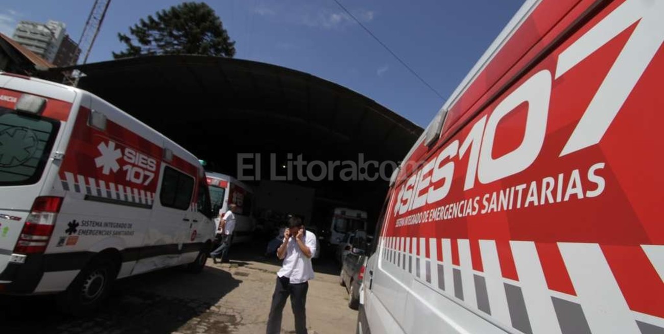 Trabajadores de Emergencias 107 en alerta