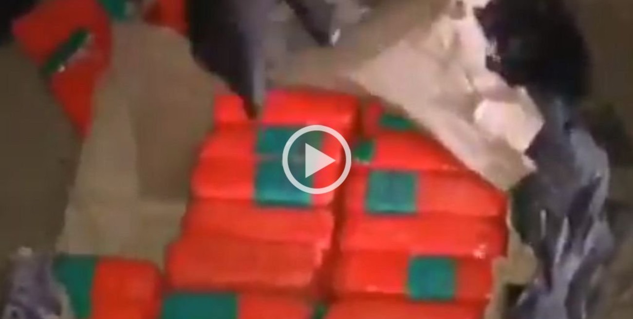 Iba en moto con 26 kilos de cocaína