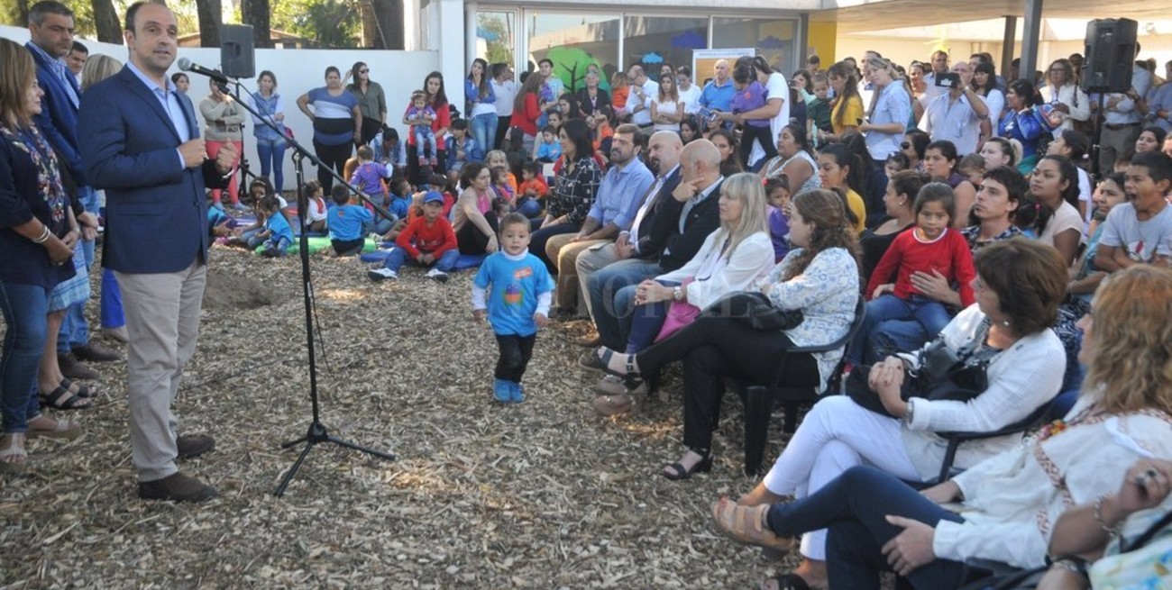 Se inauguró el jardín municipal de La Guardia