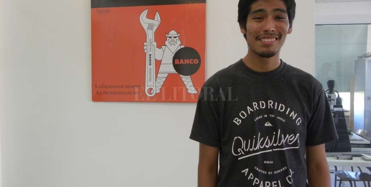 El pibe que diseñó una botella y es finalista de un megaevento mundial