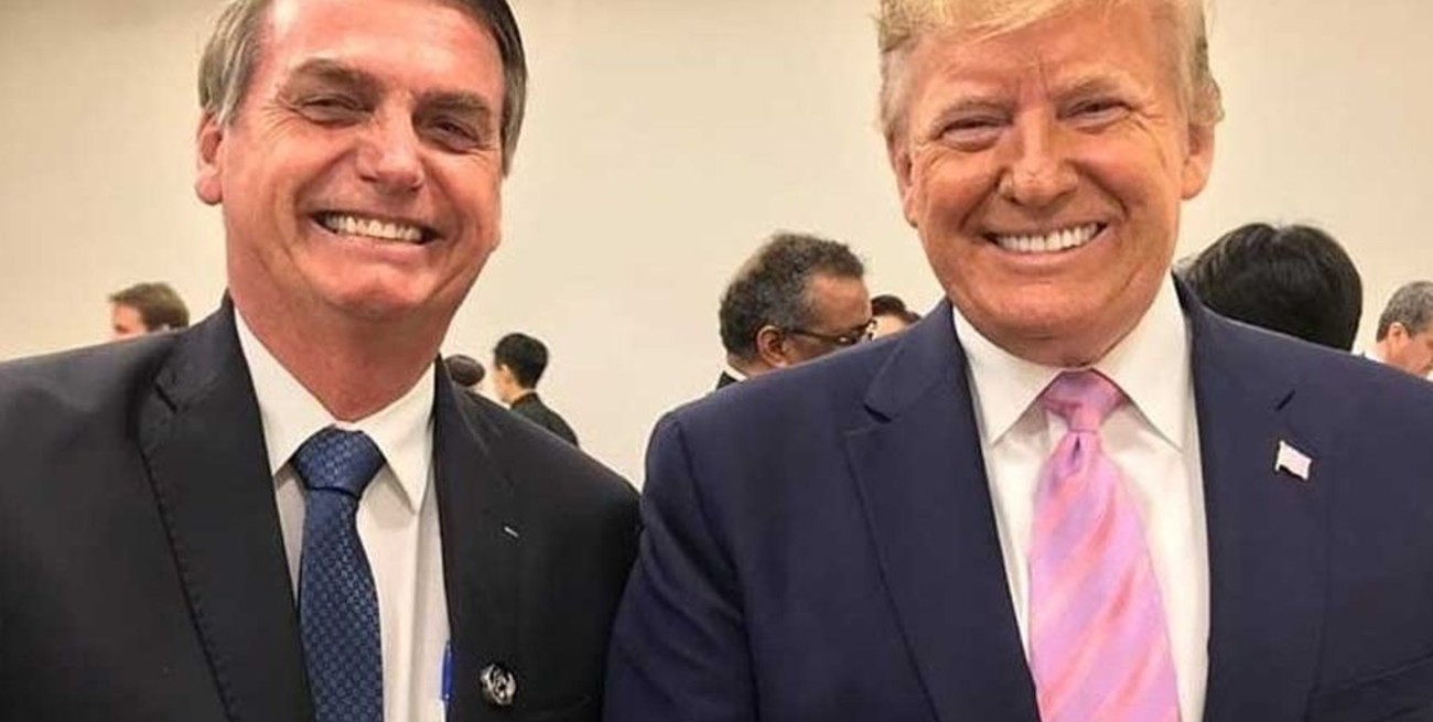 Pese a las críticas, Trump ratificó su apoyo a Bolsonaro