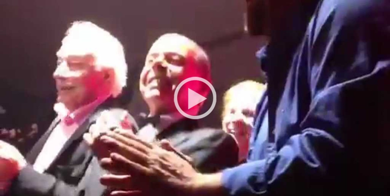 Video: Oyarbide comparte su baile con Caruso y Coppola