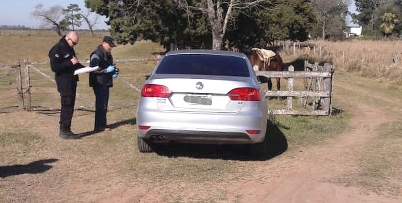 Robo, persecución y captura