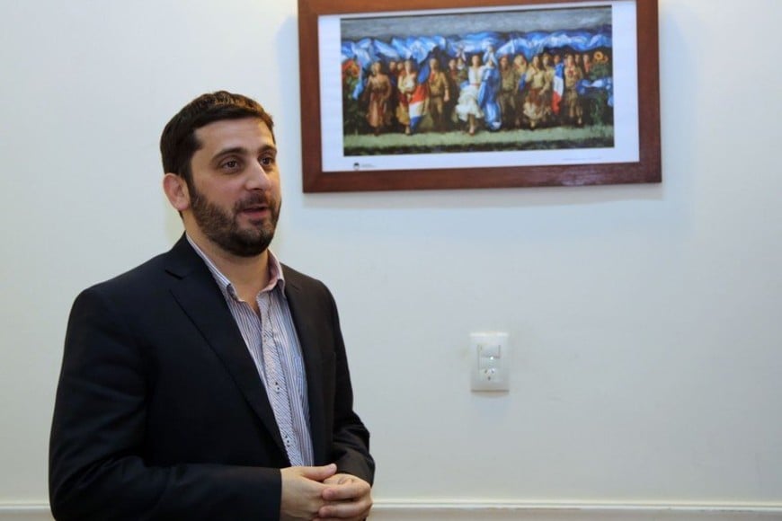 Mariano Cuvertino El secretario de Gobierno de la provincia de Santa Fe