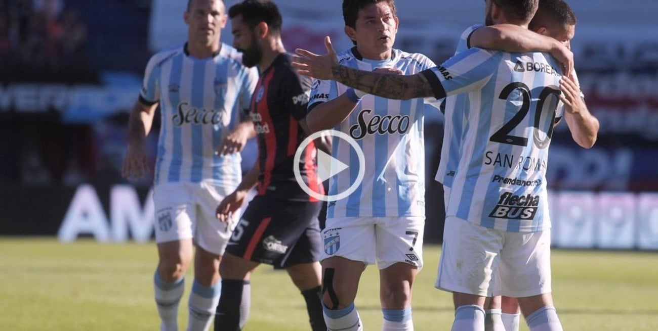 Atlético Tucumán le ganó a San Lorenzo y acortó la diferencia con Racing