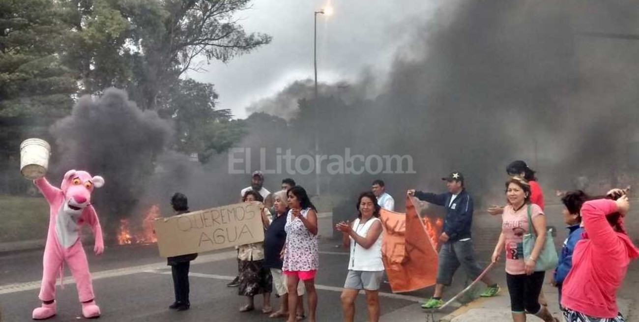 Insólito: en Argentina protesta hasta la Pantera Rosa