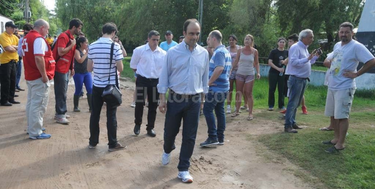 Corral: "Es una crecida extraordinaria"