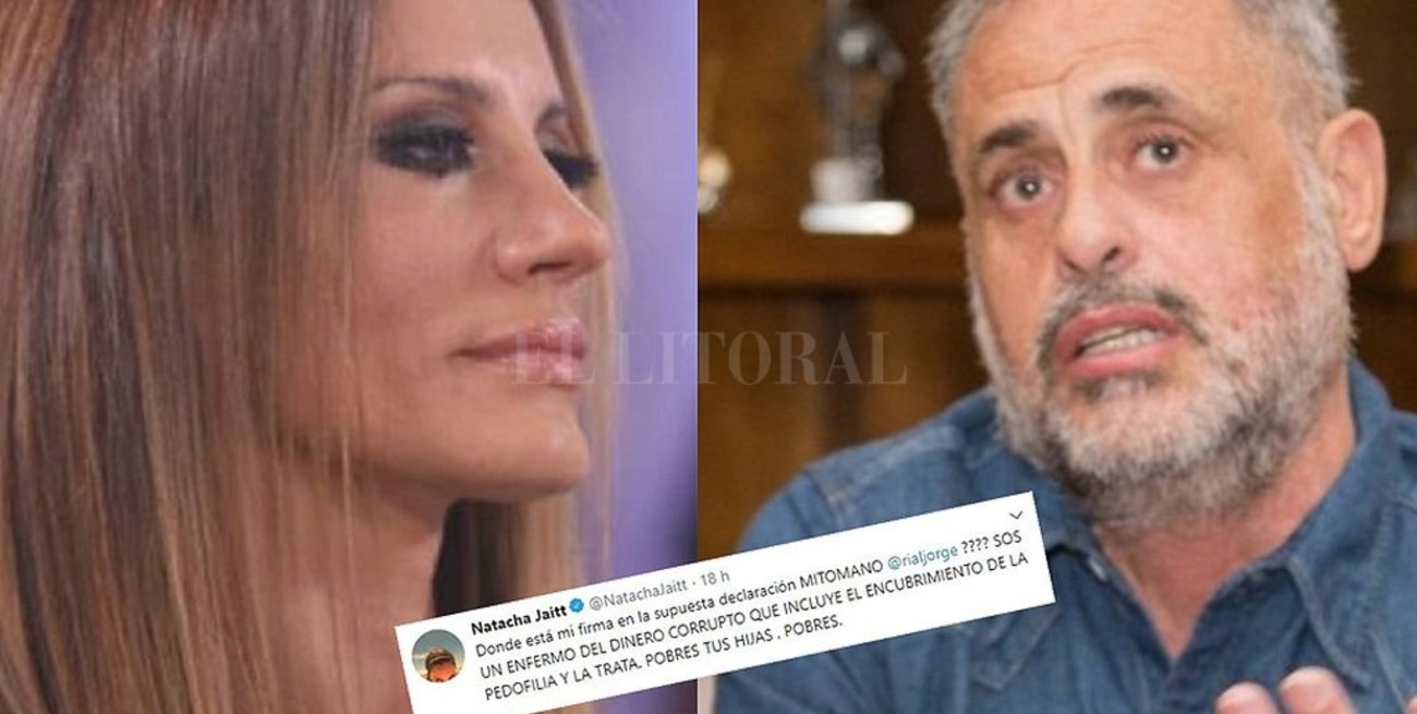 El fuerte e hiriente intercambio de tuits entre Jaitt y Rial