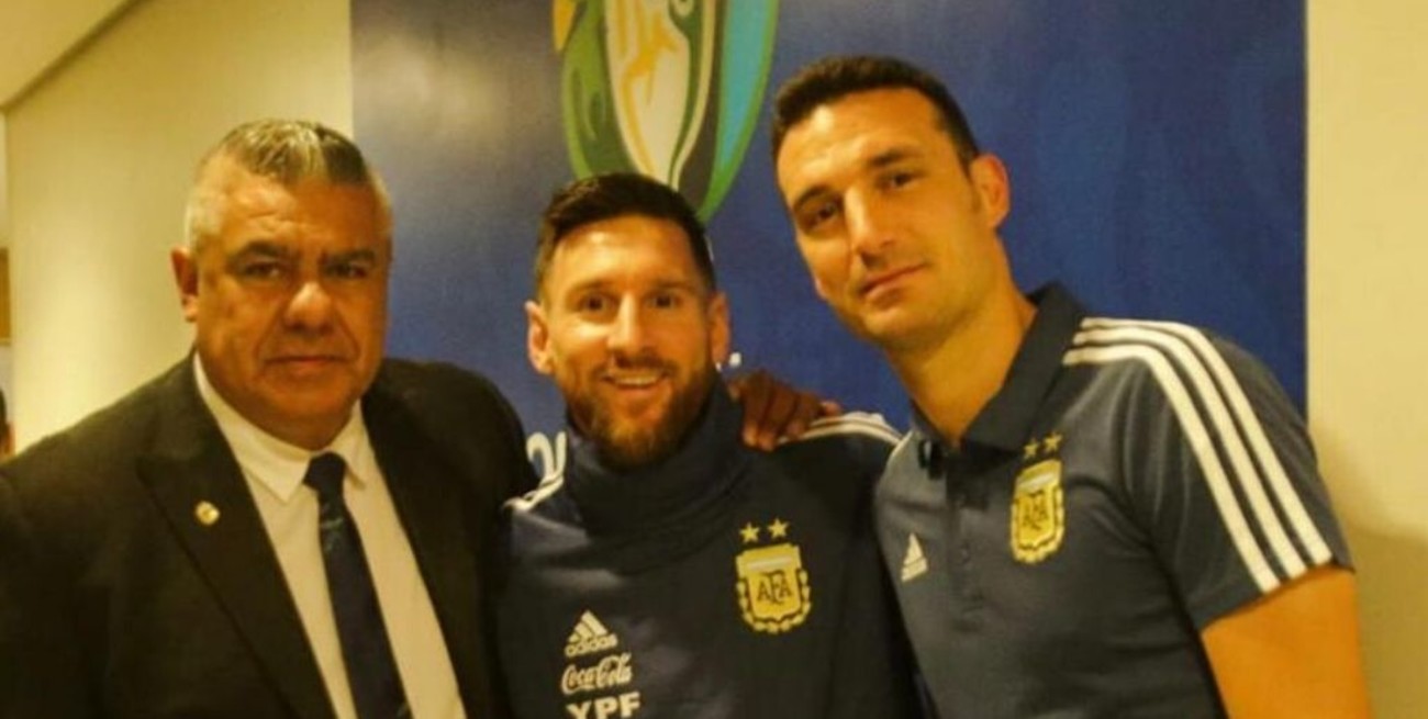 Selección Argentina:  Messi en el gimnasio y Lautaro Martínez en duda