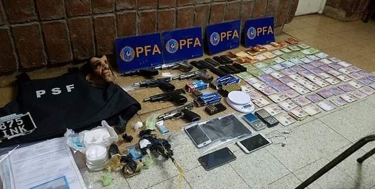 Amenazas a la Justicia, allanamientos y desarticulación de peligrosa banda 