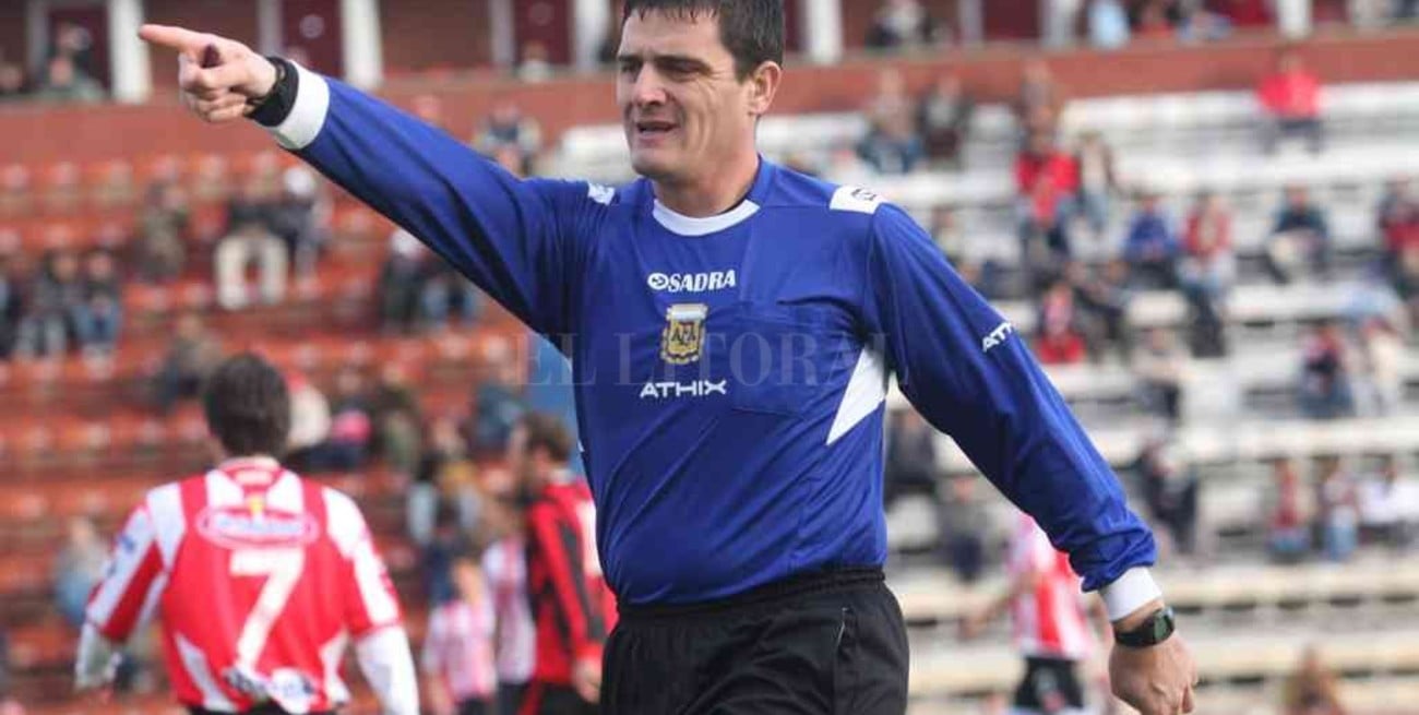 Falleció Ariel Bustos, ex árbitro de la Liga